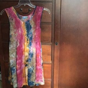 TYE DYE MINI DRESS